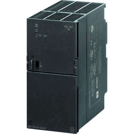 Siemens Fuente de alimentación de corriente SIMATIC PS307, 1 fase DC 24 V/5 A, 6ES73071EA010AA0