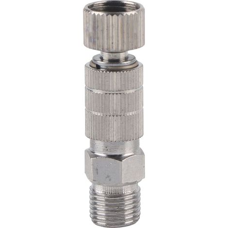 Connecteur Rapide 1/8in pour Pistolet à Peinture avec Adaptateur de Déconnexion (1/5)