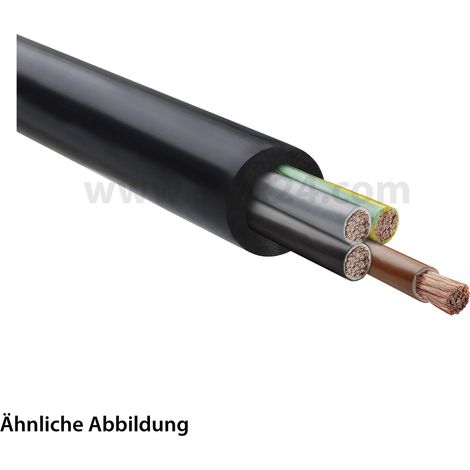 LAPP Stexotherm 180 V 4G6mm² Außenmantel verstärkt AD 15,5mm Nennspannung Uo/U 300V/500V - 1 Meter