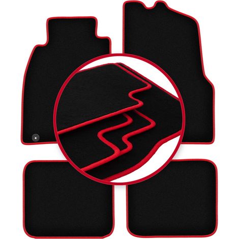 CARLUX-RED Autofußmatten für: Mitsubishi Carisma Limousine, Liftback, Fließheck (1995-2004) (1/5)
