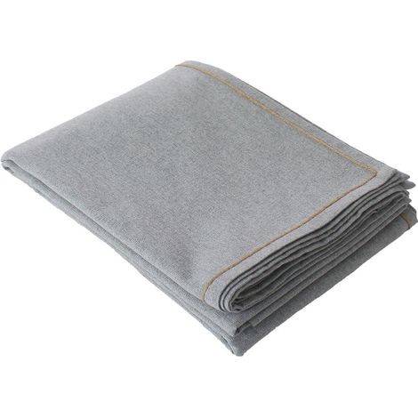 Nappe de Table Uni "Lina" 140x240cm Gris