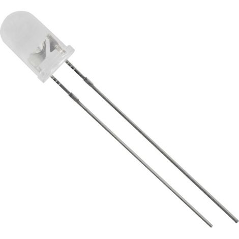 TRU COMPONENTS LED bedrahtet  Rot Rund 5 mm 325 mcd 15 ° 20 mA (1/2)