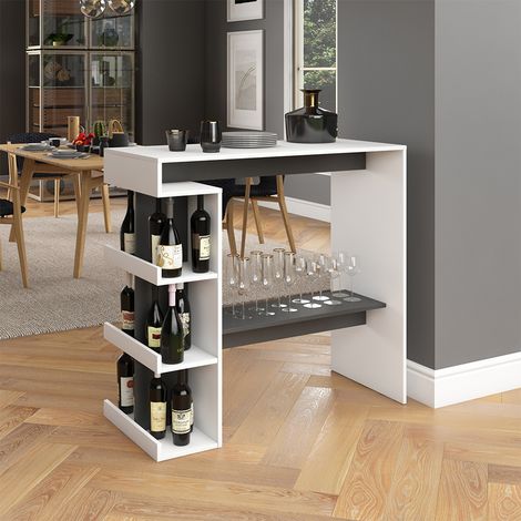Bartisch Dana, Weiß, 108 x 50 cm, Vicco (1/5)