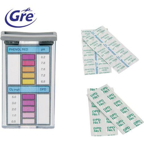 KIT ANALISI CLORO + PH - PASTIGLIE 40062