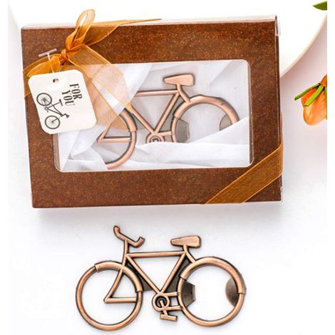 Ouvre-bouteille vélo ATP MODERN Cadeau d'anniversaire pour cyclistes, hipsters et passionnés de vélo Ouvre-bouteille dans une jolie boîte cadeau Décoration vélo élégante (1/5)