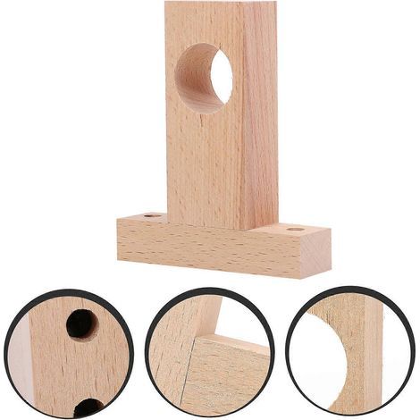 2 supports décoratifs pour tringle à rideaux-11.5x9.7cm (1/4)