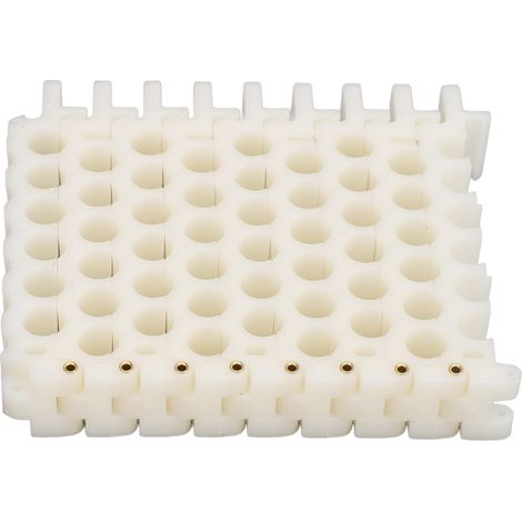 Organisateur de Câbles Générique 6x8 Trous ABS Cuivre 9mm pour CAT5 CAT6 CAT7 Outil de Gestion Réseau Compact Durable (1/5)