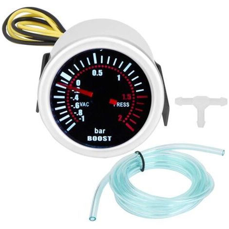 Manomètre de pression turbo, manomètre de remplacement universel pour voiture, manomètre numérique LED 2\ (1/4)