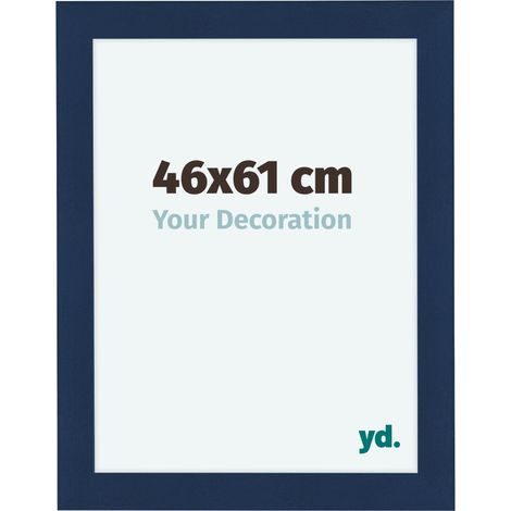 yd. - Cadre photo 46x61 - Bleu Fonce Patine - MDF - Como (1/5)