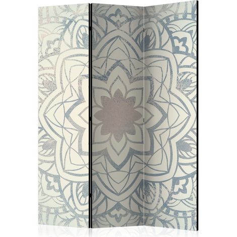 Paravento - Winter Mandala [Room Dividers] - 135x172 (1/4)