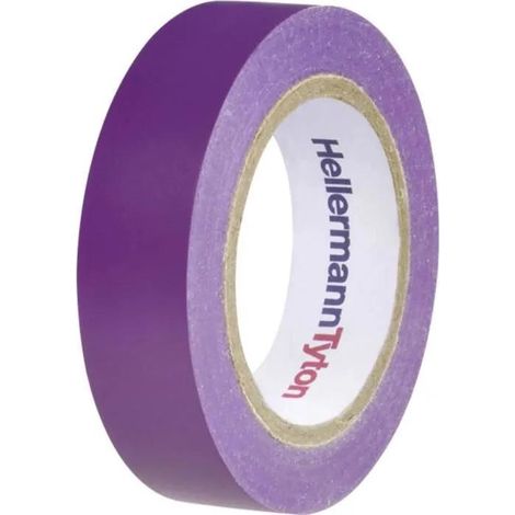 HellermannTyton HelaTape Flex 15 cinta adhesiva violeta 15 mm