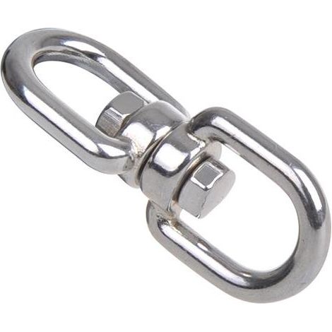 Wirbel-Schäkel Seilflechter 6 mm Edelstahl 1350 daN