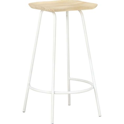 Maison Exclusive - Barhocker 4 Stk. Mango Massivholz