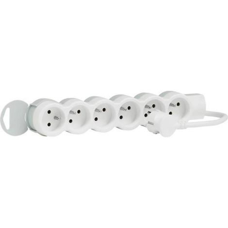 Interrupteur standard 6x2p+t 1,5m SS français (1/2)