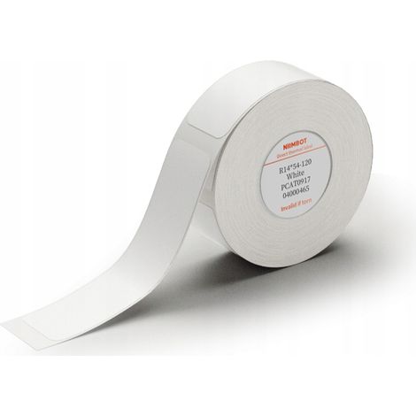 Etiquetas autoadhesivas NIIMBOT 14 x 54 mm, blancas, 120 unidades, D11/D110/D101, originales