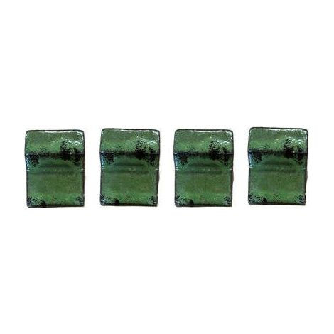 Lote de 4 patas para maceta 6cm verde profundo (1/2)