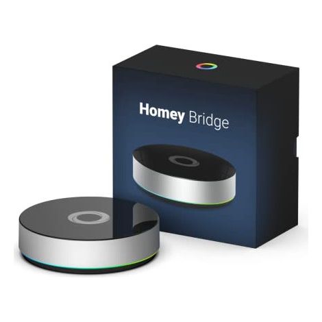 Hub domotique ecco Homey Bridge compatible Alexa Google 150 mm