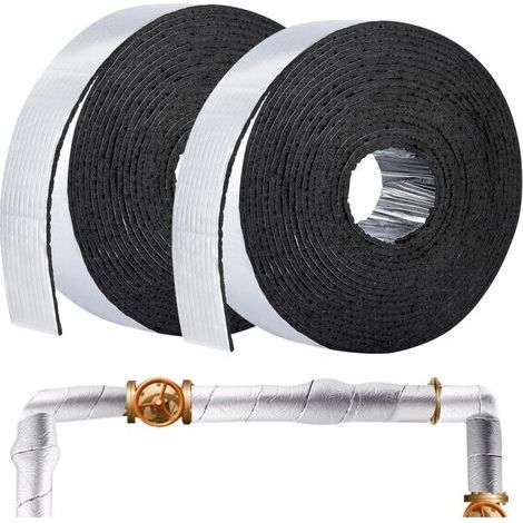 Rohrisolierung, Schaumstoff-Isolierband zum Schutz von Rohren, 5 cm breit, 10 m, 5 mm (1/5)