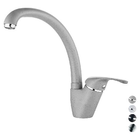 MONOCOMANDO LAVELLO MONOFORO CANNA ALTA LIVORNO- Cromo- DH- pezzi 1