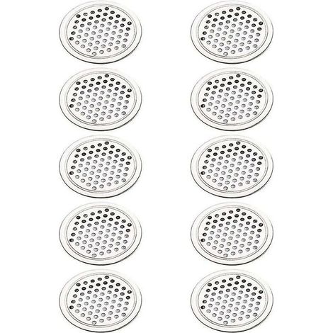 20 Pieces Round Stainless Steel Air Vent Grille Ventilation Grill Cover Circle (1/4)