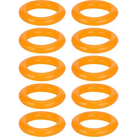 10 Pièces Courroie de Bobineuse pour Machine à Coudre, Roue de Friction et Joint en Caoutchouc de Remplacement (Diamètre 37 mm)