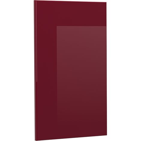 Façade de cuisine R-Line, Rouge brillant, 36.4x59cm façade de meuble pour meuble d’angle mural, Vicco (1/5)