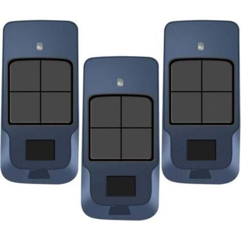 Télécommande de portail compatible avec BFT Mitto Cool C4, 4 canaux, 433 Mhz, Rolling Code, modèle D112318. (1/4)