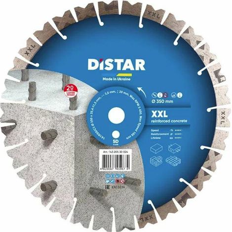 DISTAR TARCZA DIAMENTOWA XXL 350 x 3.0/2,0 x 20mm