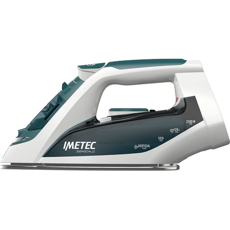 Imetec ZeroCalc Z1 2500 - Ferro da Stiro a vapore - Tecnologia Anticalcare -Piastra Acciaio Inox - 2200 Watt, Colpo Vapore 120 g - Tecnologia a risparmio energetico, Funzione Calc Clean (1/5)