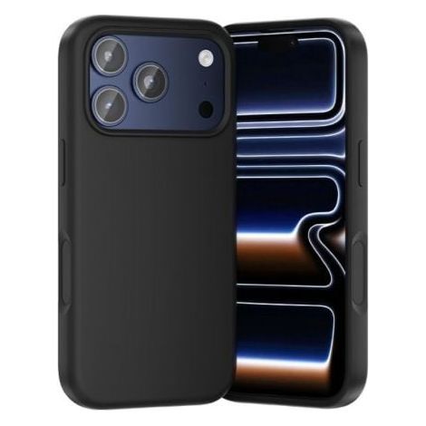 Funda Silicona con Magsafe Vention KVCBCB-30/ Compatible con iPhone 17 Pro/ Negra
