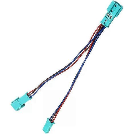 Éclairage d'ambiance LED pour porte-gobelet, câble adaptateur secteur/radio en Y, compatible avec BMW Série 3 et 4 F30 F31 F32 F33 F34 F36 F80 F82 F83-JXLGV (1/5)