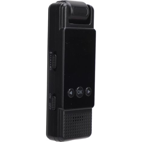 Caméra corporelle WiFi 1080p HD avec vision nocturne, détection de mouvement et enregistrement en boucle. Caméra de poche portable avec clip dorsal et application pour agents de sécurité. (1/5)
