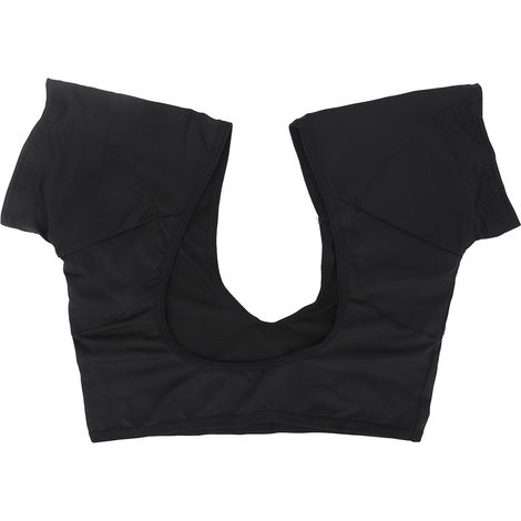 Veste anti-transpiration pour femmes - Noir, respirant, lavable et séchage rapide - Protections aisselles discrètes (1/5)