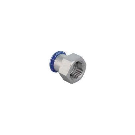 Geberit Mapress Acero inoxidable Transición con rosca interior, DN 32 / 25, dø 35 mm, 31820