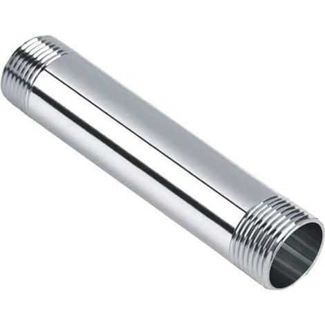 1 pièce de raccords de tuyau en acier inoxydable, raccord de tuyau fileté mâle pour tuyau d'air, tuyau d'eau, tuyau de carburant (DN25 1" 200 mm) (1/5)