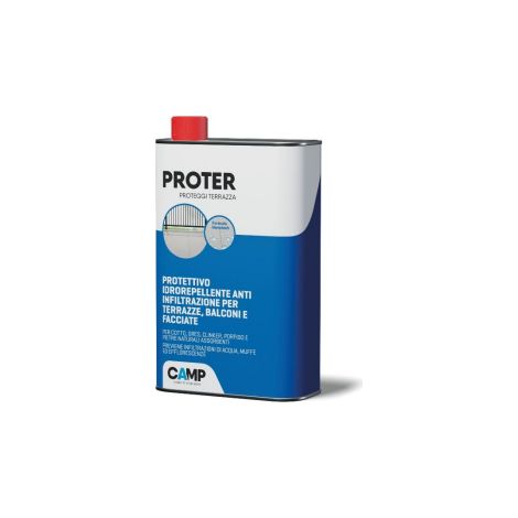 Proter proteggi terrazza - idrorepellente alta penetrazione terrazze e balconi