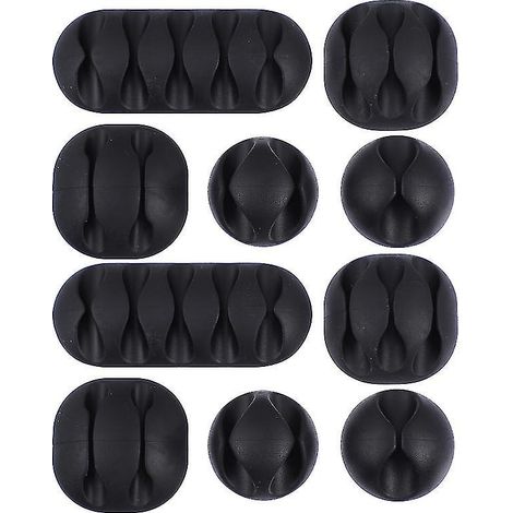 Clips de câble en acrylique pour l'organisation (1/3)