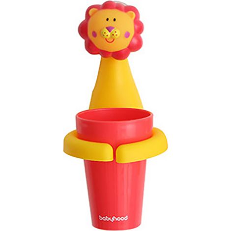 Support Pour Brosse À Dents - Avec Tasse Intégrée - Forme Animal - Ventouse Puissante - Pour Enfants - PP Non Toxique - 1 Pièce (1/5)