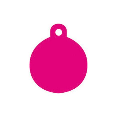 Targhetta per collana Imarc Circle Rosa (1/2)