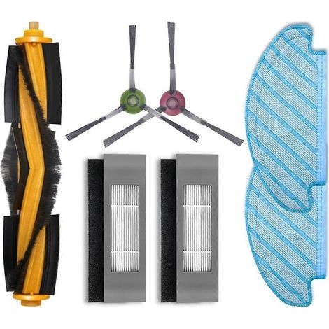 Filtre HEPA, brosse principale et pièces détachées pour aspirateurs hybrides Ecovacs Deebot OZMO 920 950 T8 T9 Yeedi 2 (1/5)
