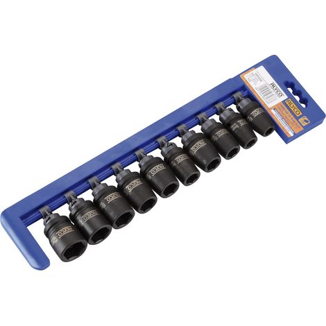 JUEGO 10 VASOS IMPACTO 1/2"  10-22 MM