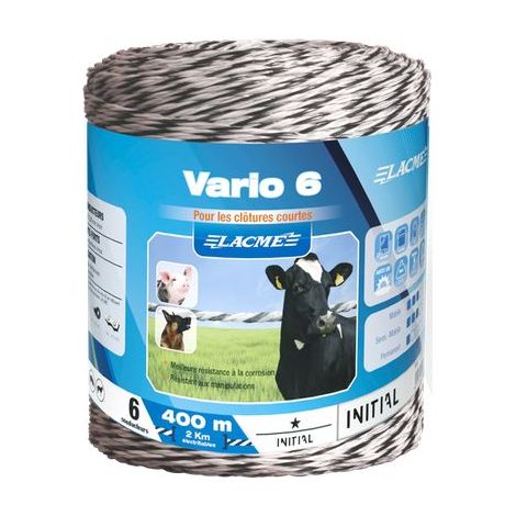 Variodraht 6, 6 Leiter, 400 m Spule - Lacmé - 630900