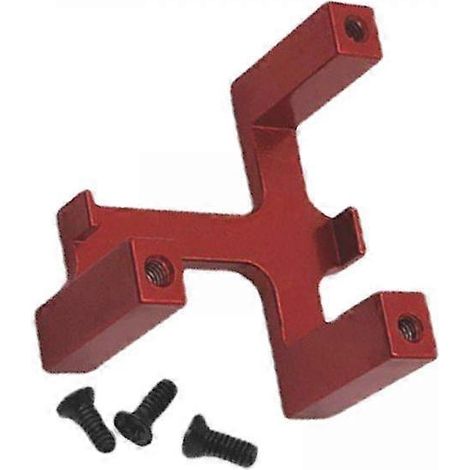Support de servo en métal compatible avec les voitures télécommandées K969 et K979 - Rouge foncé (1/5)