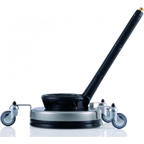 Round Cleaner UFO inox 045 avec rallonge 500mm et roues