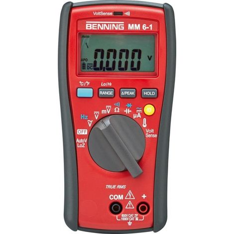 Multimetro numérico MM 6-1 Benning