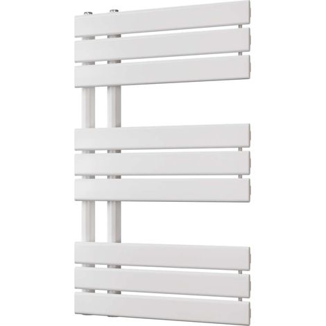 Tristan - White Towel Radiator - H816mm x W500mm (1/3)