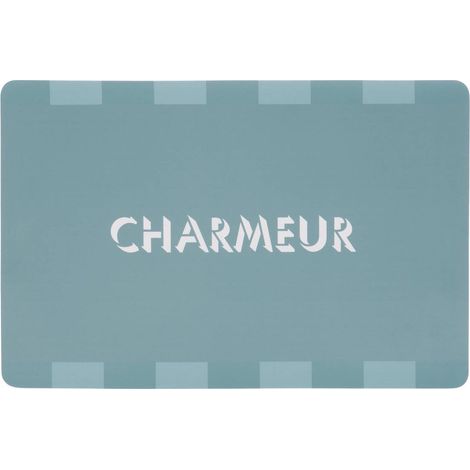 Set de table rectangulaire Chateau 30x45cm vert d'eau - Atmosphera créateur d'intérieur (1/5)