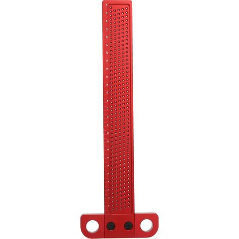 Équerre en T pour le travail du bois, outil de traçage en alliage d'aluminium pour la menuiserie (T-260) (1/5)