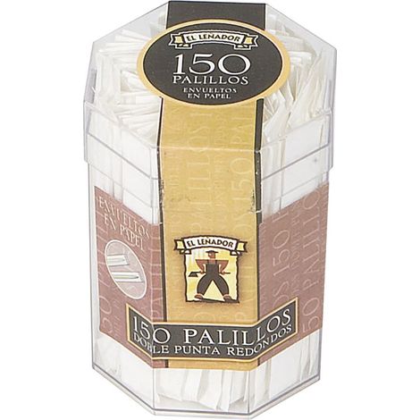 Plateau 12 pcs. bol en plastique 150 pcs. baguettes rondes le bûcheron (1/2)