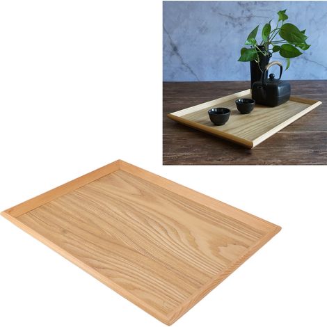 Assiette carrée épaisse à pizza, à fruits, à dessert ou à thé. Convient pour manger, travailler et ranger. Idéale pour les chambres, cuisines, salons, salles de bains, hôpitaux et l'extérieur. 36,5 x (1/5)